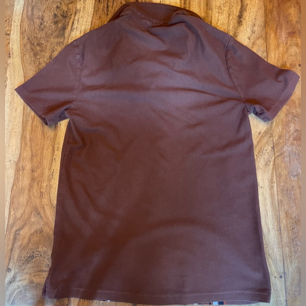 Solid Embroidered Logo Moisture-Wicking Luxe Piqu… - image 3